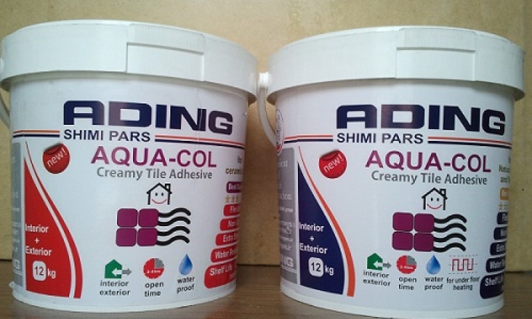 انواع چسب و رنگ ساختمان